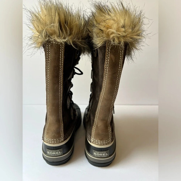 Sorel Joan of Arctic Brown and Tan Waterproof Boots Size 7 - Picture 6 of 9